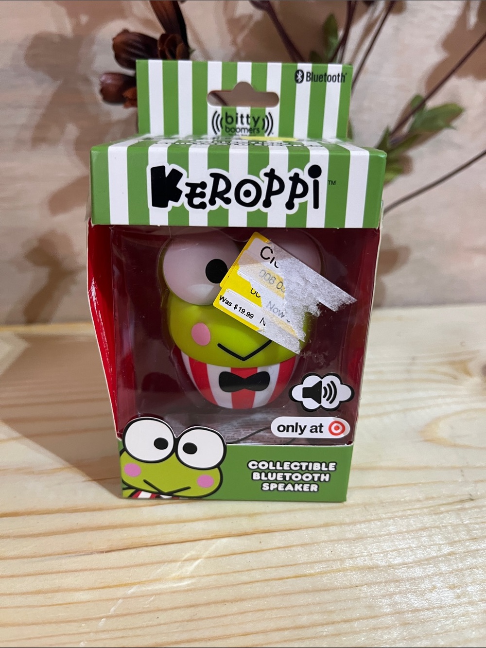 Target Keroppi Collectible Bluetooth Speaker - Green, White, Red, Black, Pink
